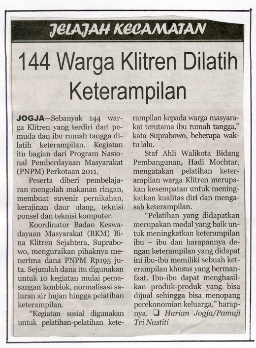 Kliping jogja terbaru